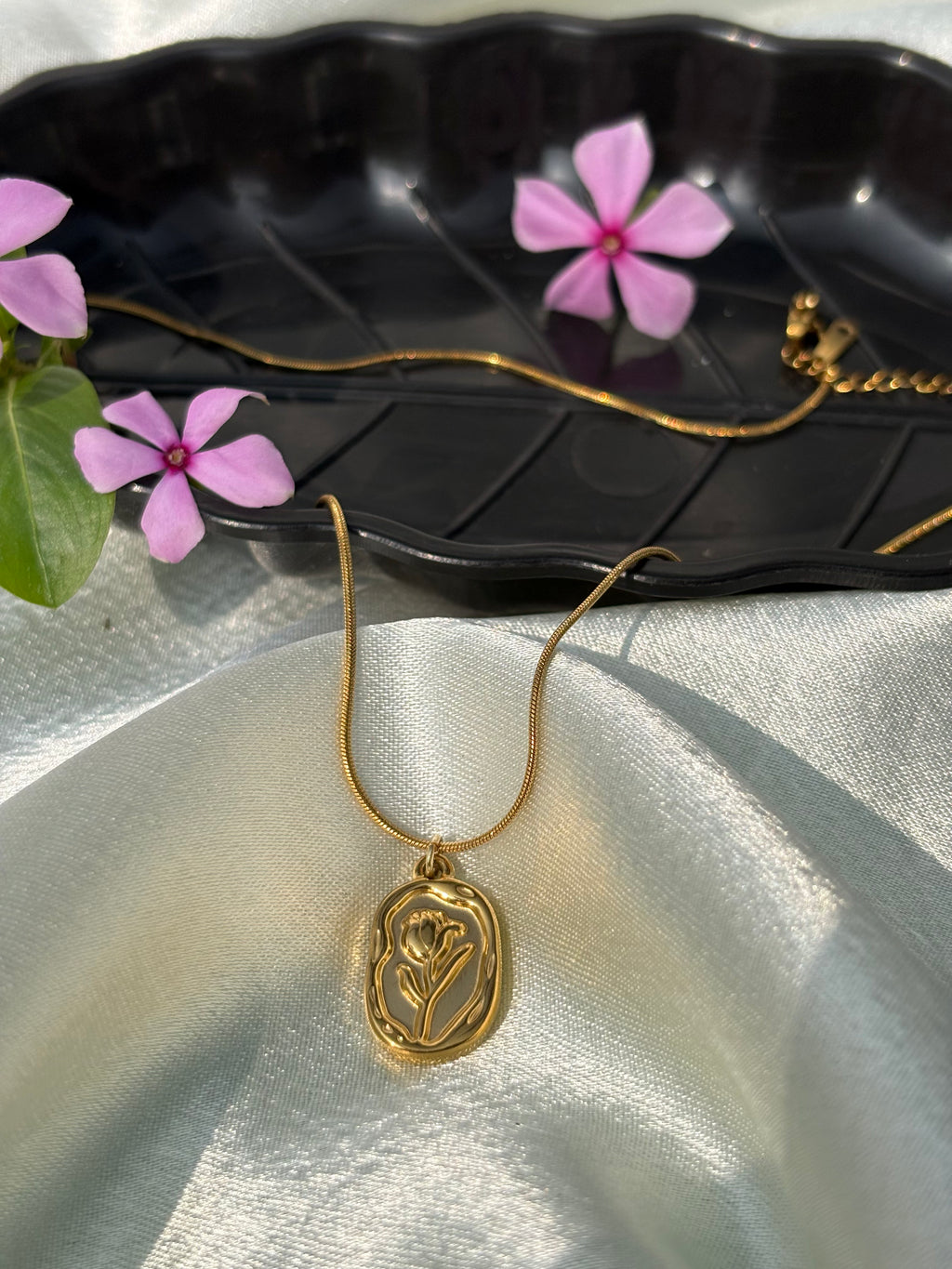 Lion Medallion Pendant Necklace