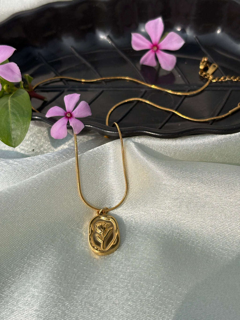 Lion Medallion Pendant Necklace