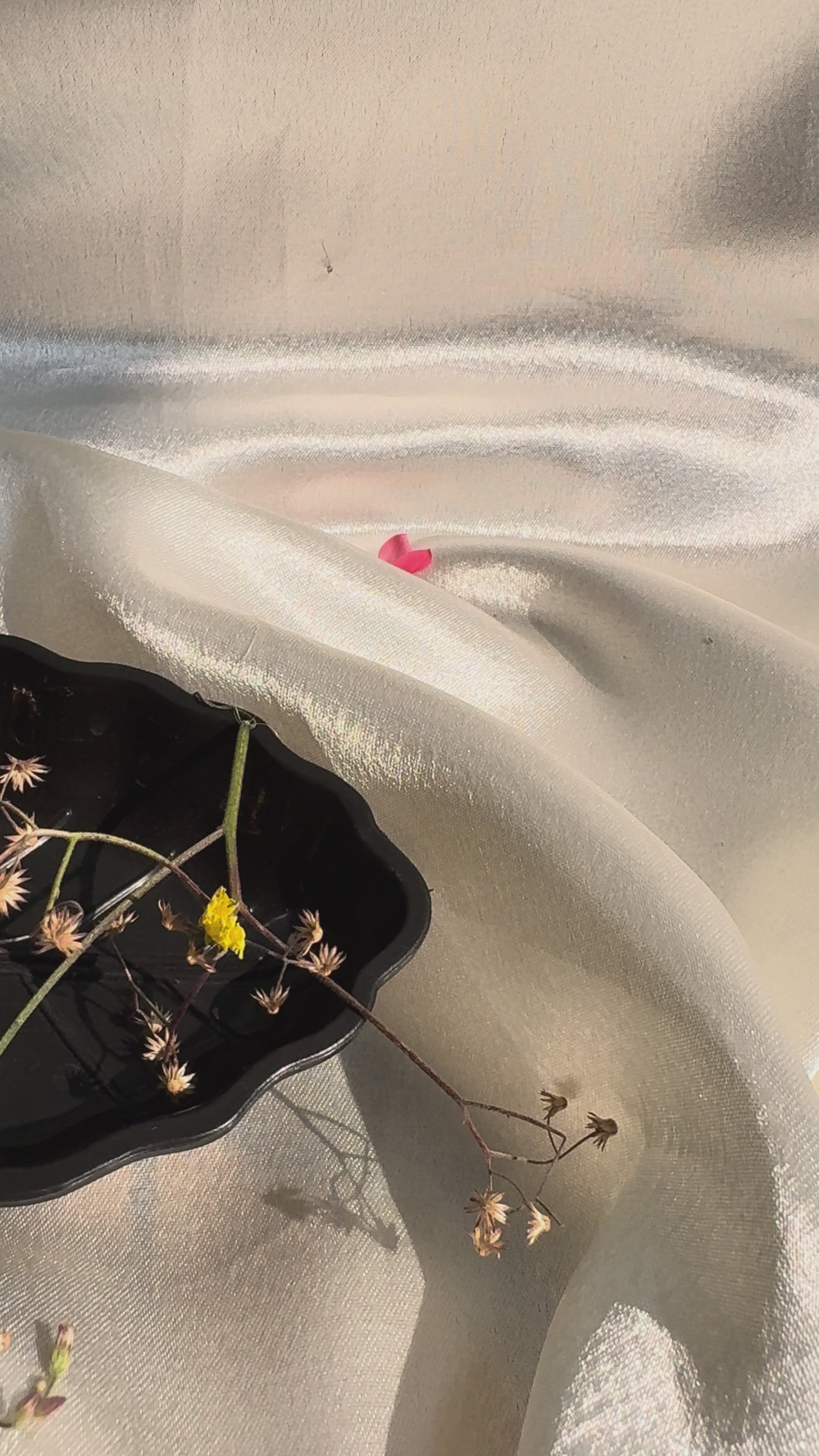 Black Heart Gold Pendant Necklace